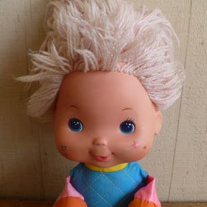 Große Regenbogen Brite Puppe Pink Hair 16 &quot;Tall 1983 Stofftier Puppe