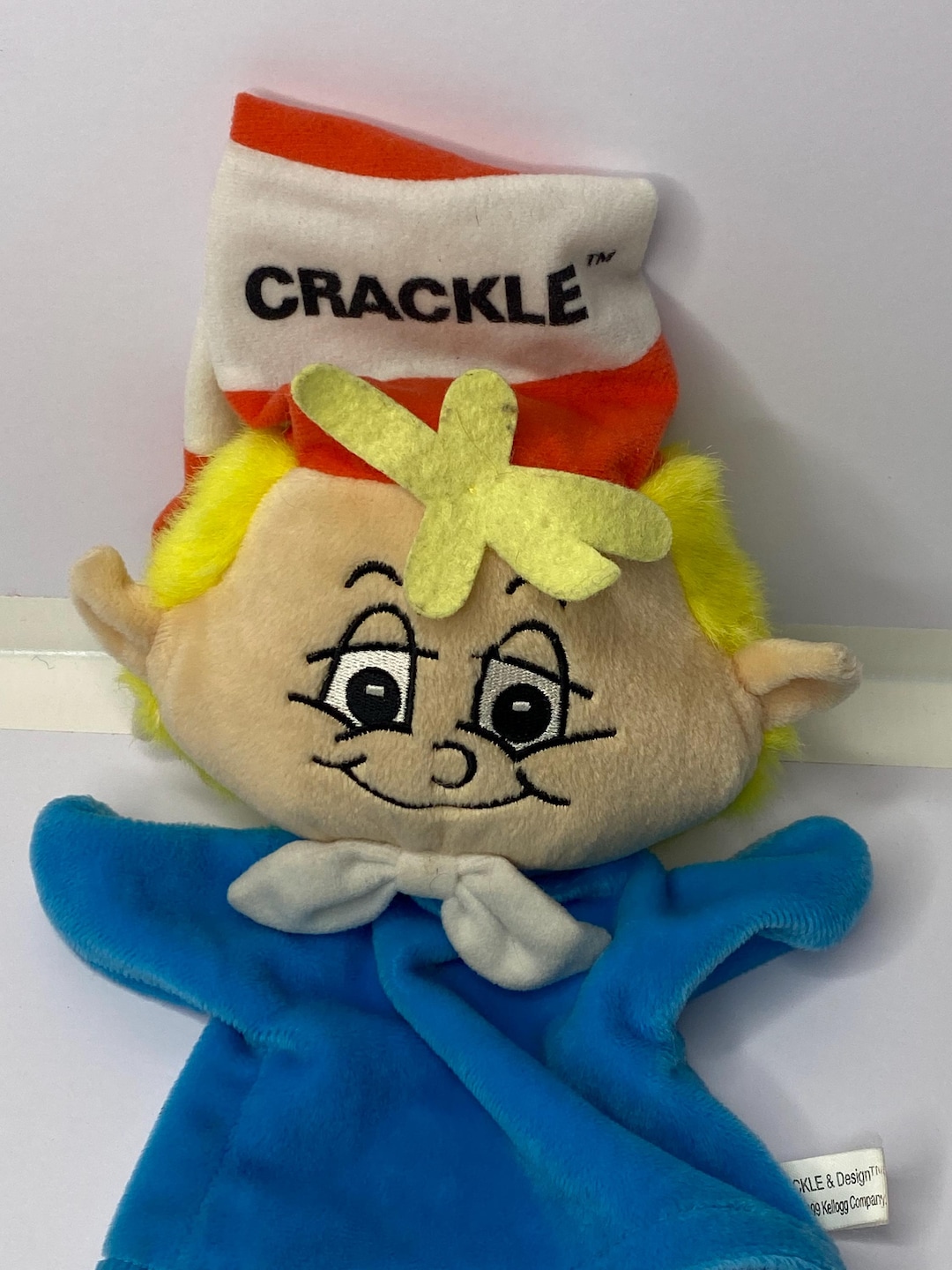 Kellogg's Rice Krispies Crackle Hand Puppet Snap! Crackle! Pop! 12 ...