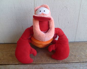 Disney Die kleine Meerjungfrau Plüsch Sebastian 14"Breite Kuscheltier Spielzeug