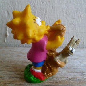 Burger King Premium Lisa Simpson Miniature Playing the Sax