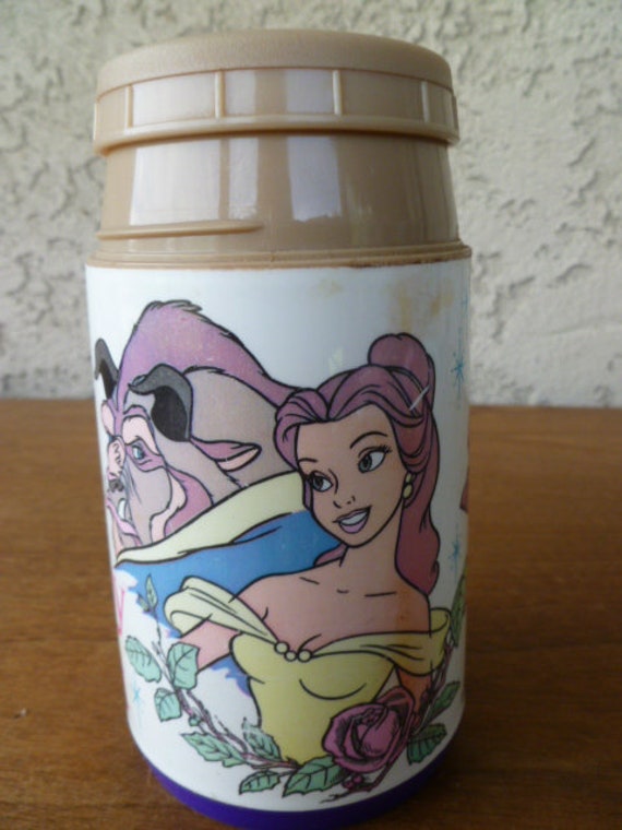 Disney Beauty and the Beast Thermos - Etsy