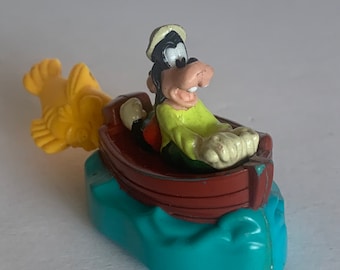 Disney Goofy und Max Boat Pull Back 4 "Long 1995 Burger King