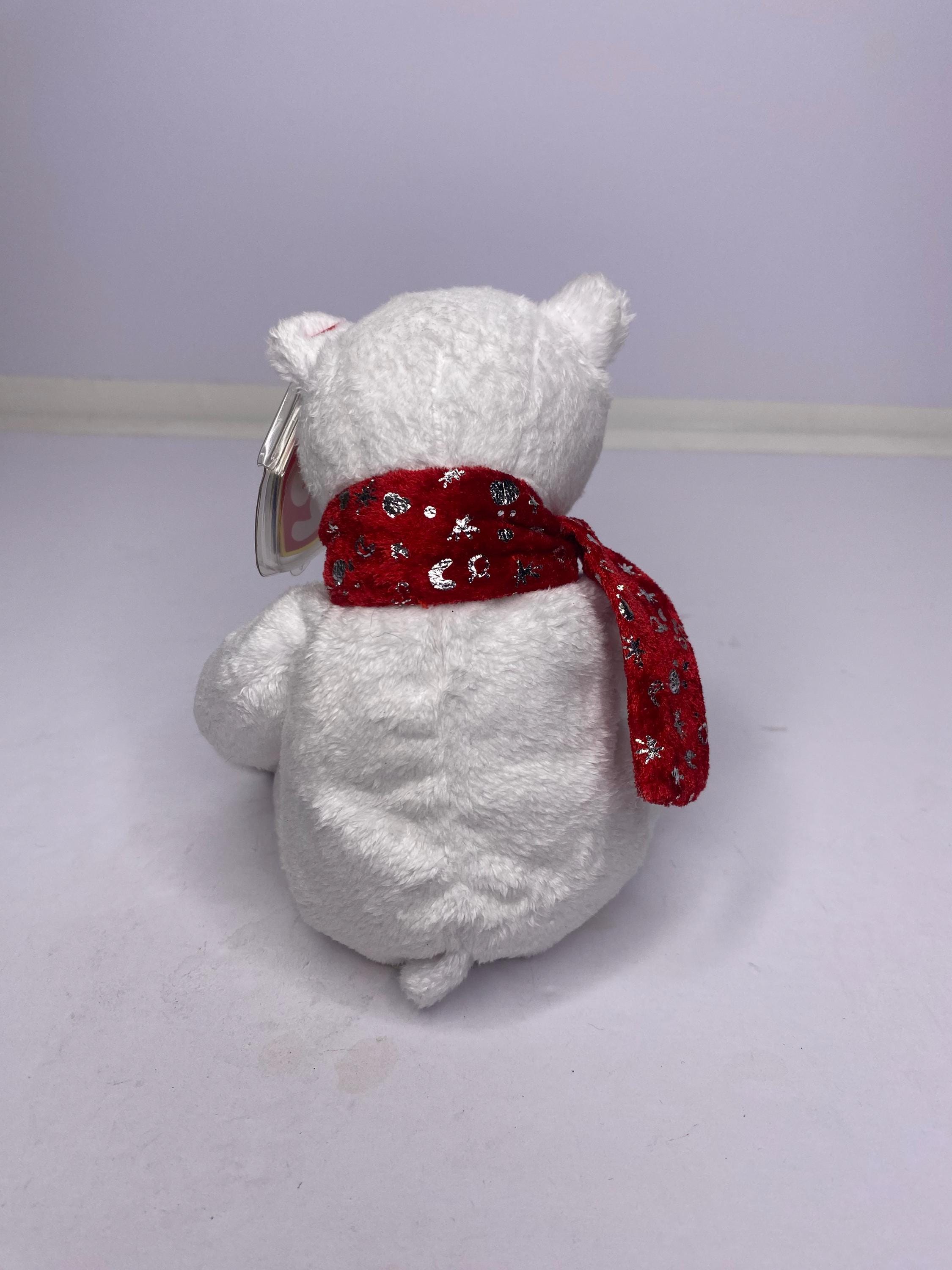 Ty 2000 ホリデー テディベア ビーニー ぬいぐるみ クリスマスベア
