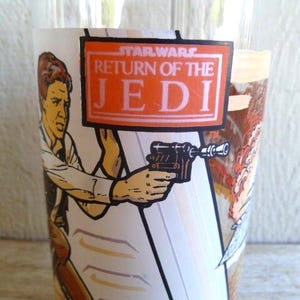 Star Wars Return of the Jedi Hans Solo Glass 1983 Burger King