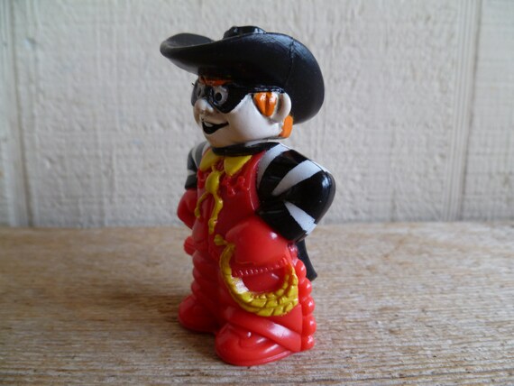 Mcdonalds Mcrodeo Cowboy Hamburgler Wind up Cake Topper 2.75
