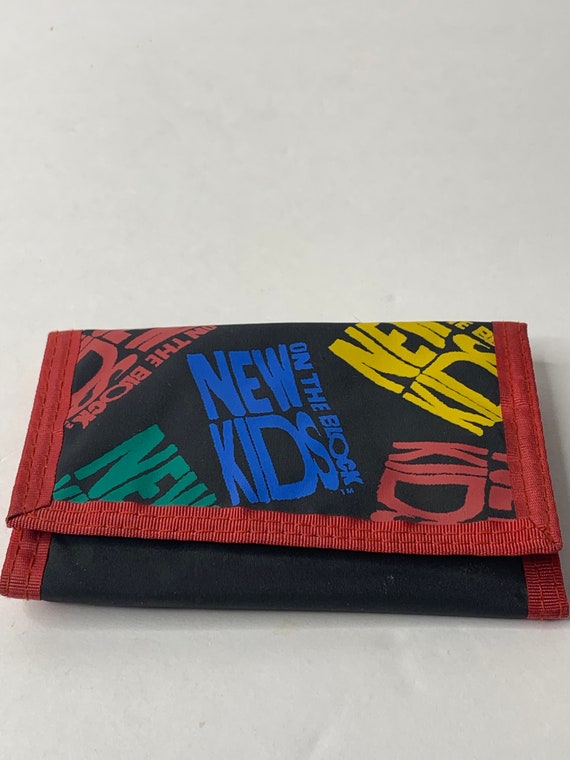 New Kids On The Block Wallet HTF 1990's Tri Fold … - image 2