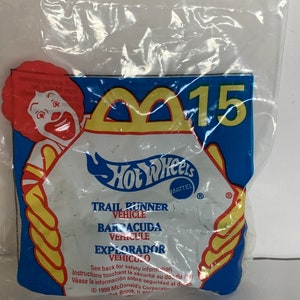 McDonalds Hot Wheels Trail Runner Happy Meal Toy 1999 NIP Vintage