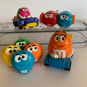 M & M Weihnachtsschmuck Candy Cake Toppers 4er-Set