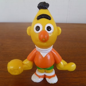 Sesame Street Bert #5  Cake Topper Game Piece 4&quot; Tall 1994