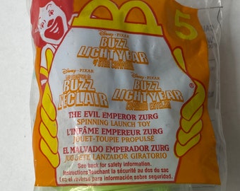 Toy Story Buzz Lightyear The Evil Emperor Zurg NIP New McDonalds #5