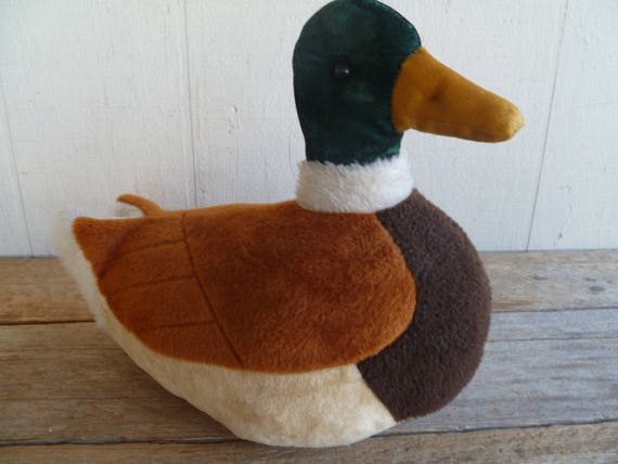 plush mallard duck