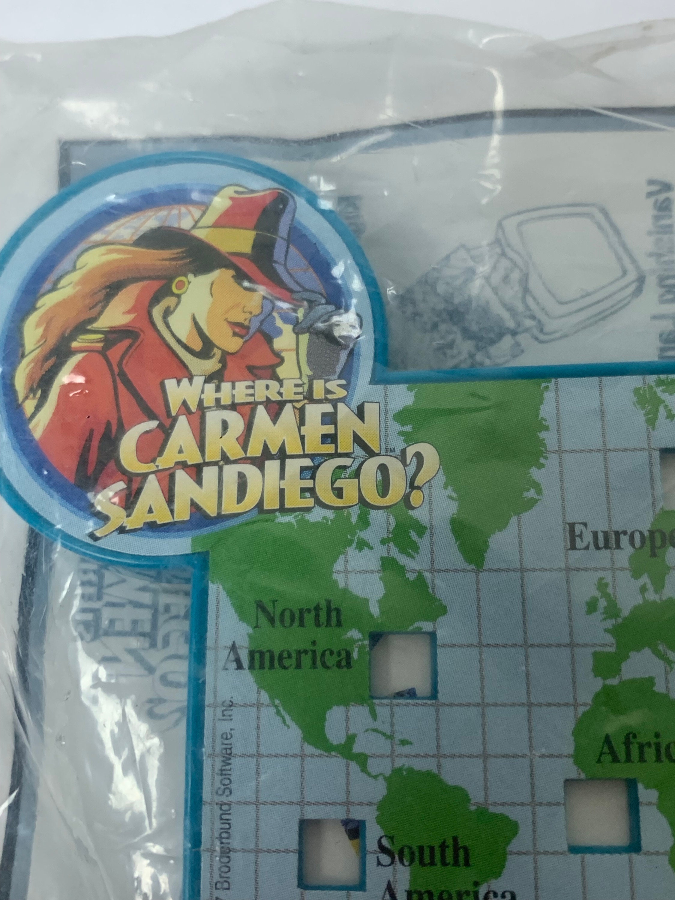 Where is Carmen San Diego? Cool Combos for Kids Carl's Jr. Fast
