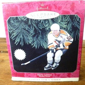 Hallmark Keepsake Ornament Mario Lemieux in Box 1998 Hallmark
