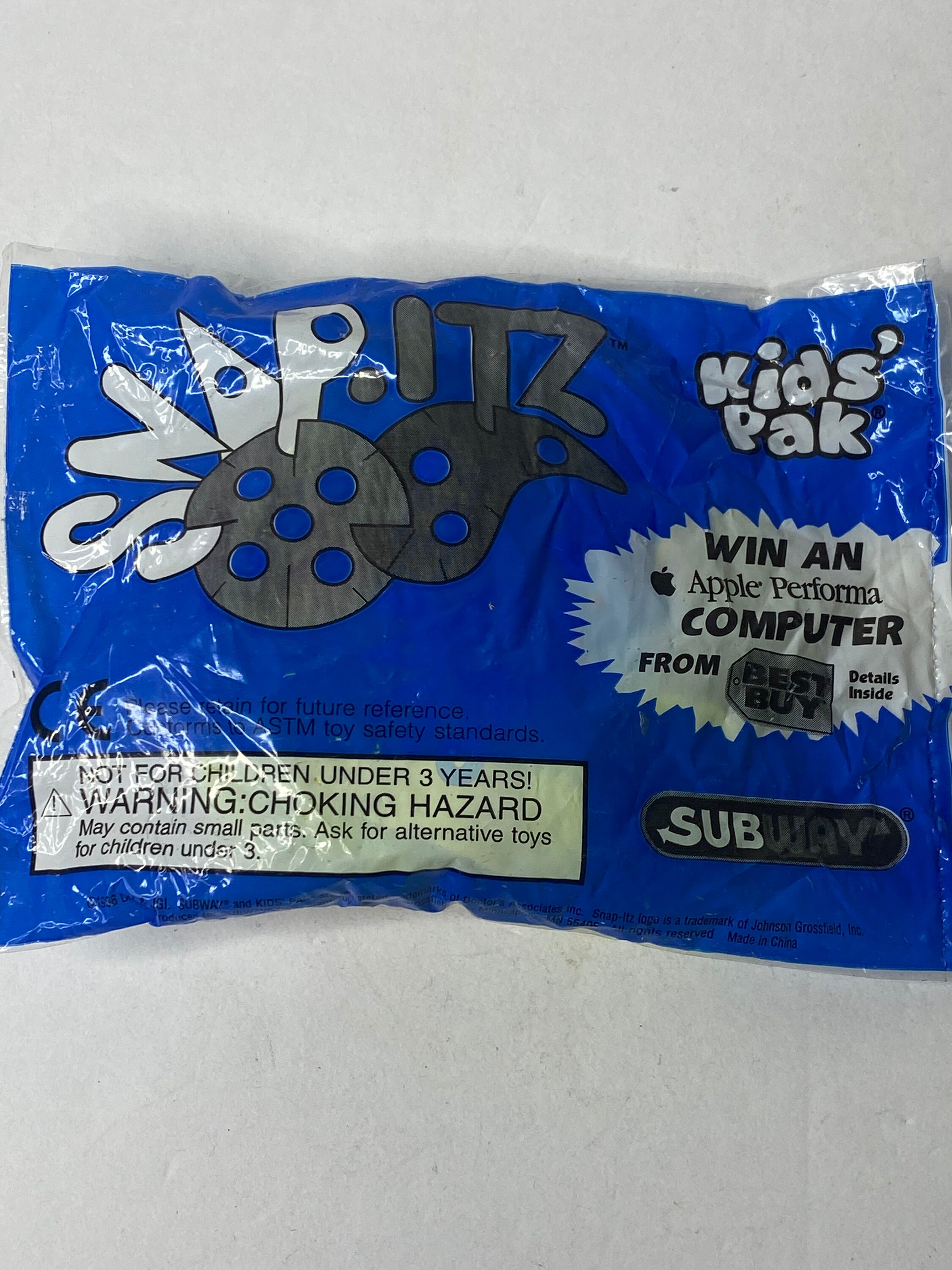 Subway Kids Pak Snap Itz Toy 7