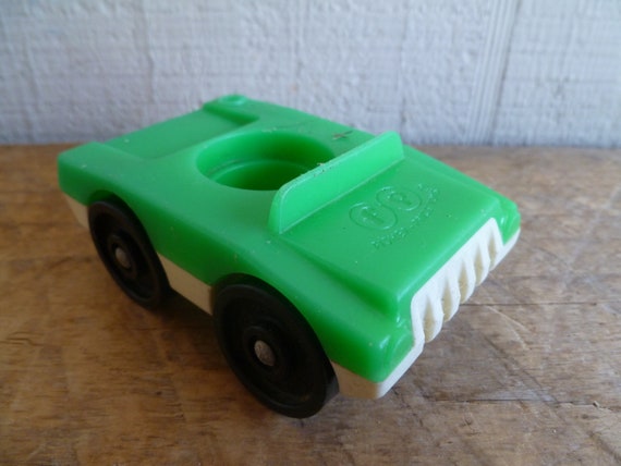 fisher price green car