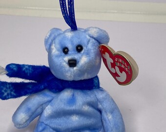 Ty ジングルビーニー「1999 ホリデーテディ」ベア - クリスマスツリー