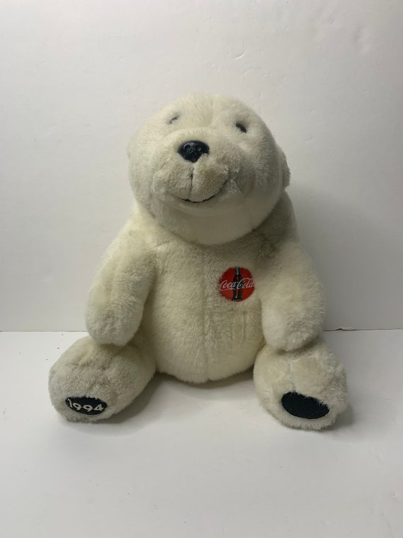 Coca cola plush bear 1993 discount