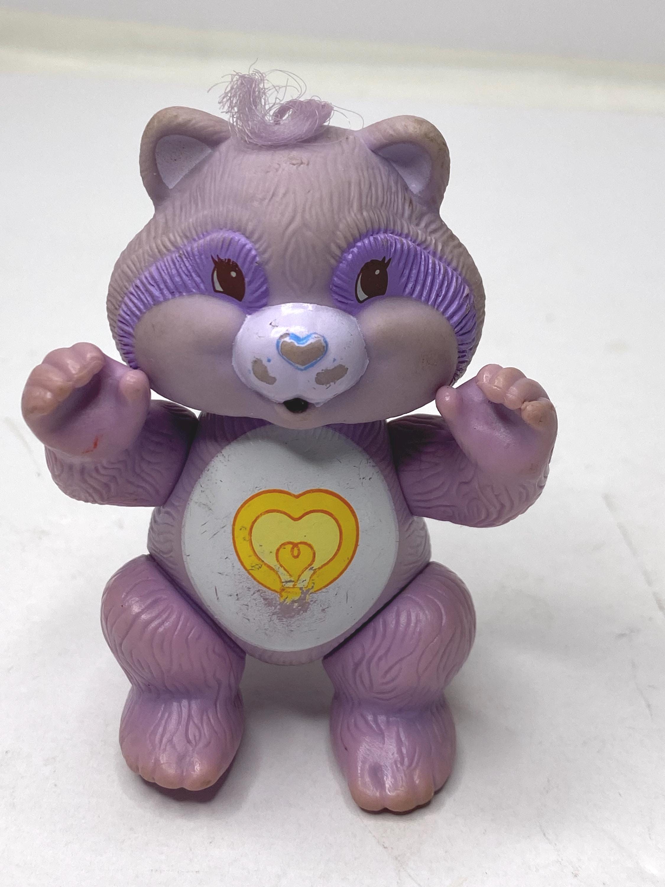 Care Bear Cousin Bright Heart Raccoon Poseable PVC Cake Topper