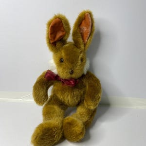 Conejo de peluche peludo y esponjoso Mary Meyer de 45 cm de alto (año 1999)
