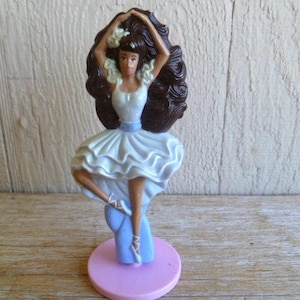 Barbie Bailarina Mattel, Cajita Feliz de McDonald&#39;s, juguete de 12 cm de alto, 1992