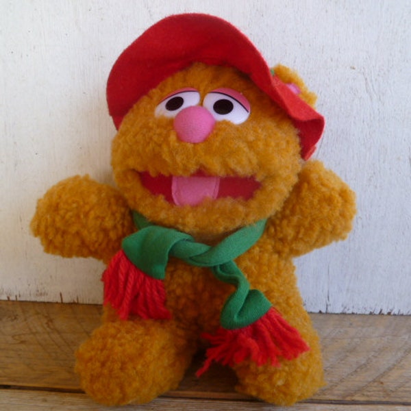 Muppet Baby Plush Fozzie Bear 8" Tall 1987 McDonalds