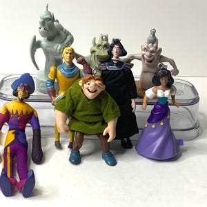 Disney Hunchback of Notre Dame Ornaments Christmas Set of 8