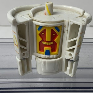 McDonalds Drink Soda Cup Changeable Transformer 1988 Cake Topper Vintage
