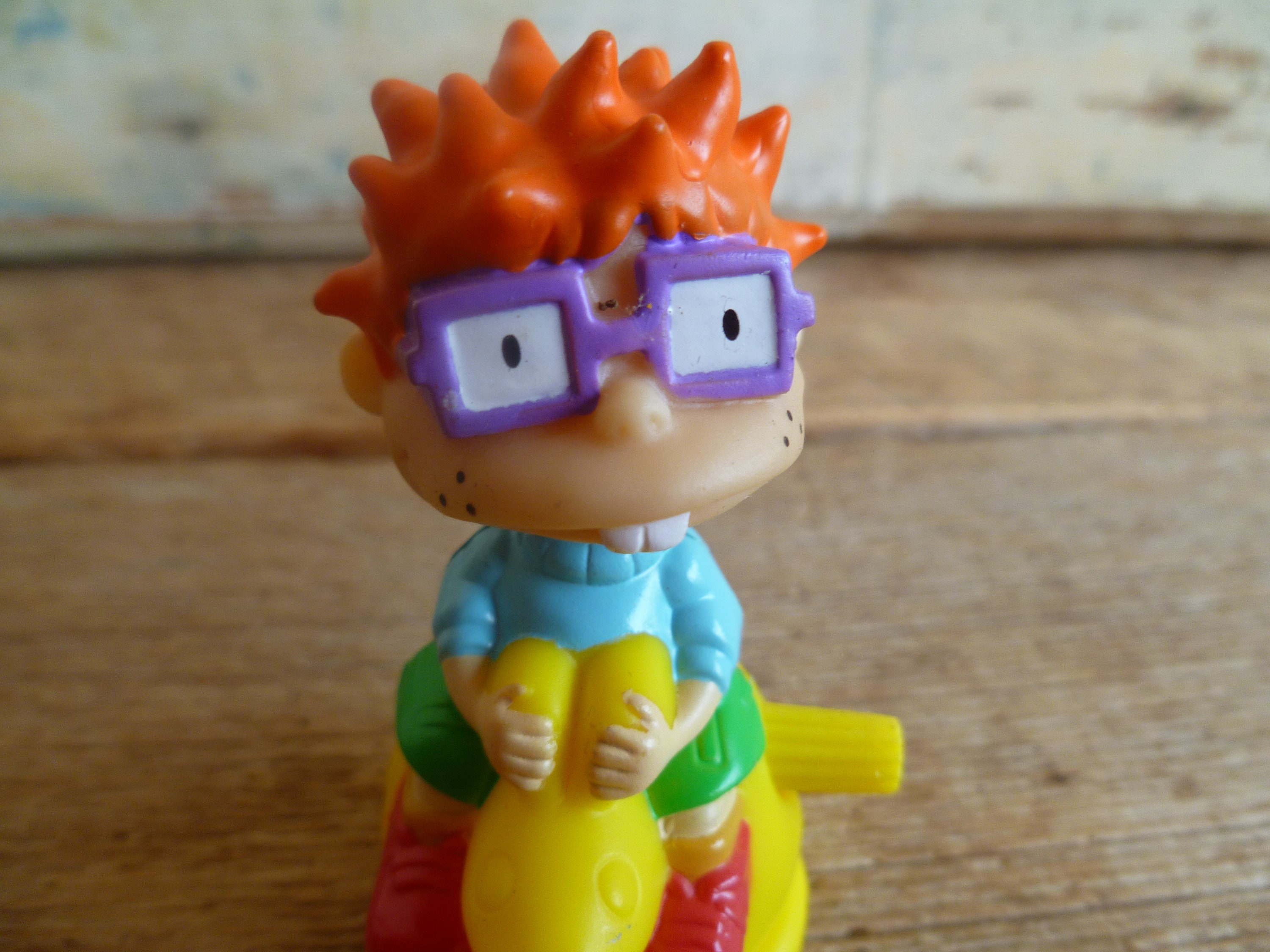 Rugrats Chuckie Finster Wind up Toy Cake Topper 2.75