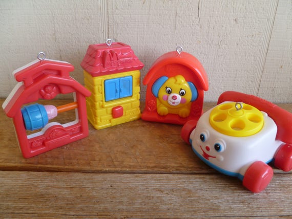 Fisher Price McDonalds Under 3 Happy Meal Toy ORNAMENTS Cake | Etsy