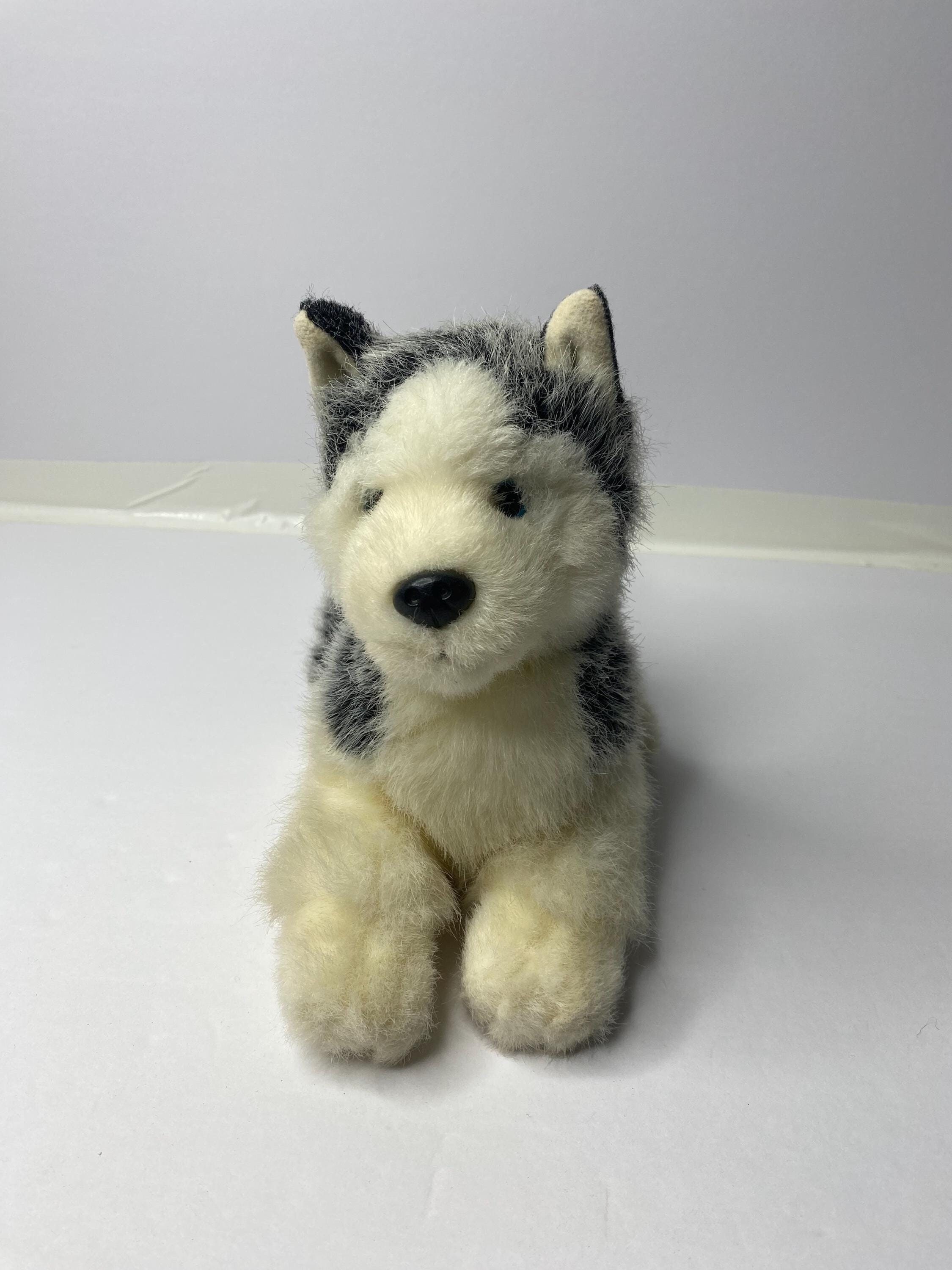 Russ Berrie Blizzard the Plush Husky Malamute Dog 7