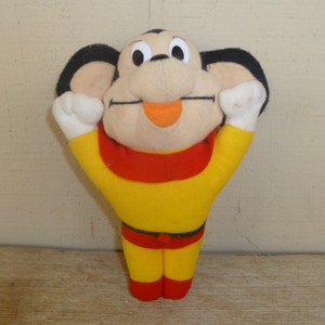 Mighty Mouse stoffen pop 7&quot; lang knuffelpop