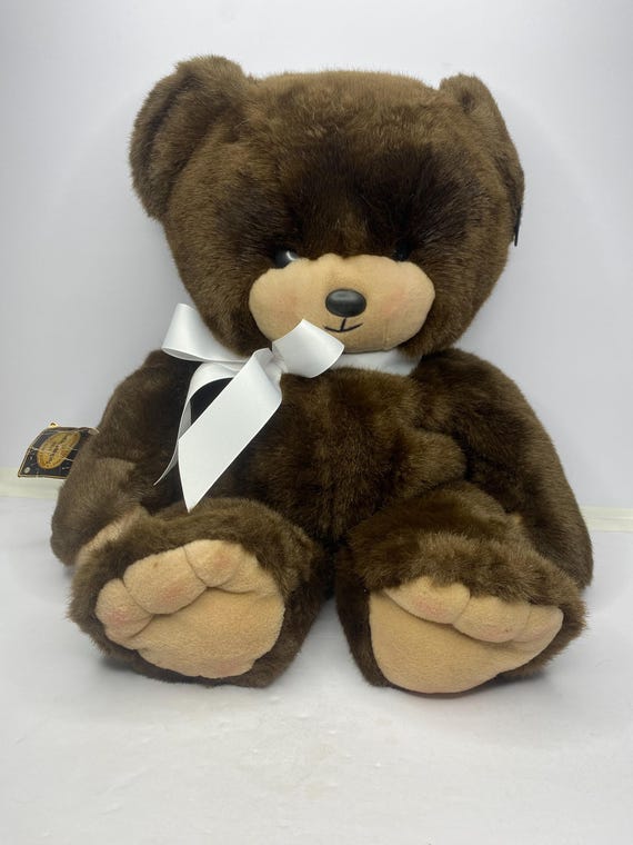 Vintage Plush Teddy Bear 24K Polar Puff Special Effects Plush W