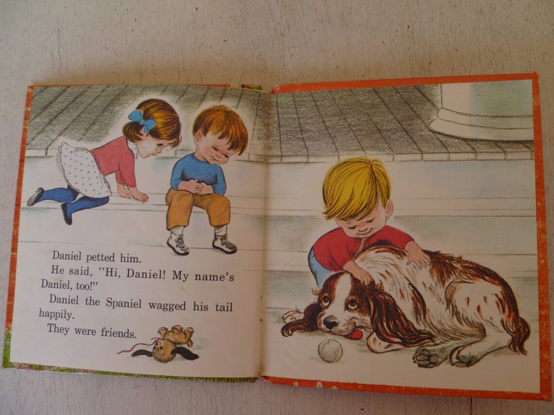 Vintage 1958 daniel's New Friend Book Whitman - Etsy