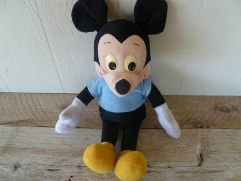 Vintage Talking Mickey Mouse Doll Playskool 22 Etsy