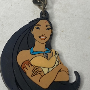 Disney Pocahontas Clip On Figure  1990s Disney Applause 3.75&quot; Tall