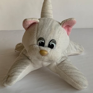 Tonka Pound Purries Newborn Plush Cat Kitten 9" Long Stuffed Animal Toy