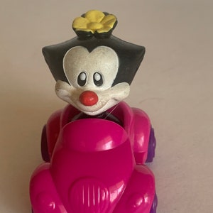 Animaniacs Dot Pull Back Car 1998 Vintage Carls Jr