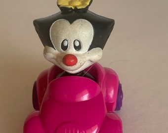 Vintage Donuts Animaniacs Dot Pull Back Auto Carls Jr 1998