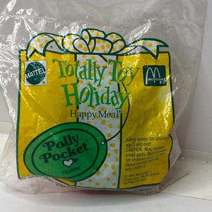 Polly Pocket Compact 1993 McDonalds Happy Meal Toy New In Package