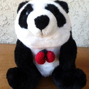 Kids of America Plush Panda Animal 9&quot; Tall 2000 Stuffed Animal Toy