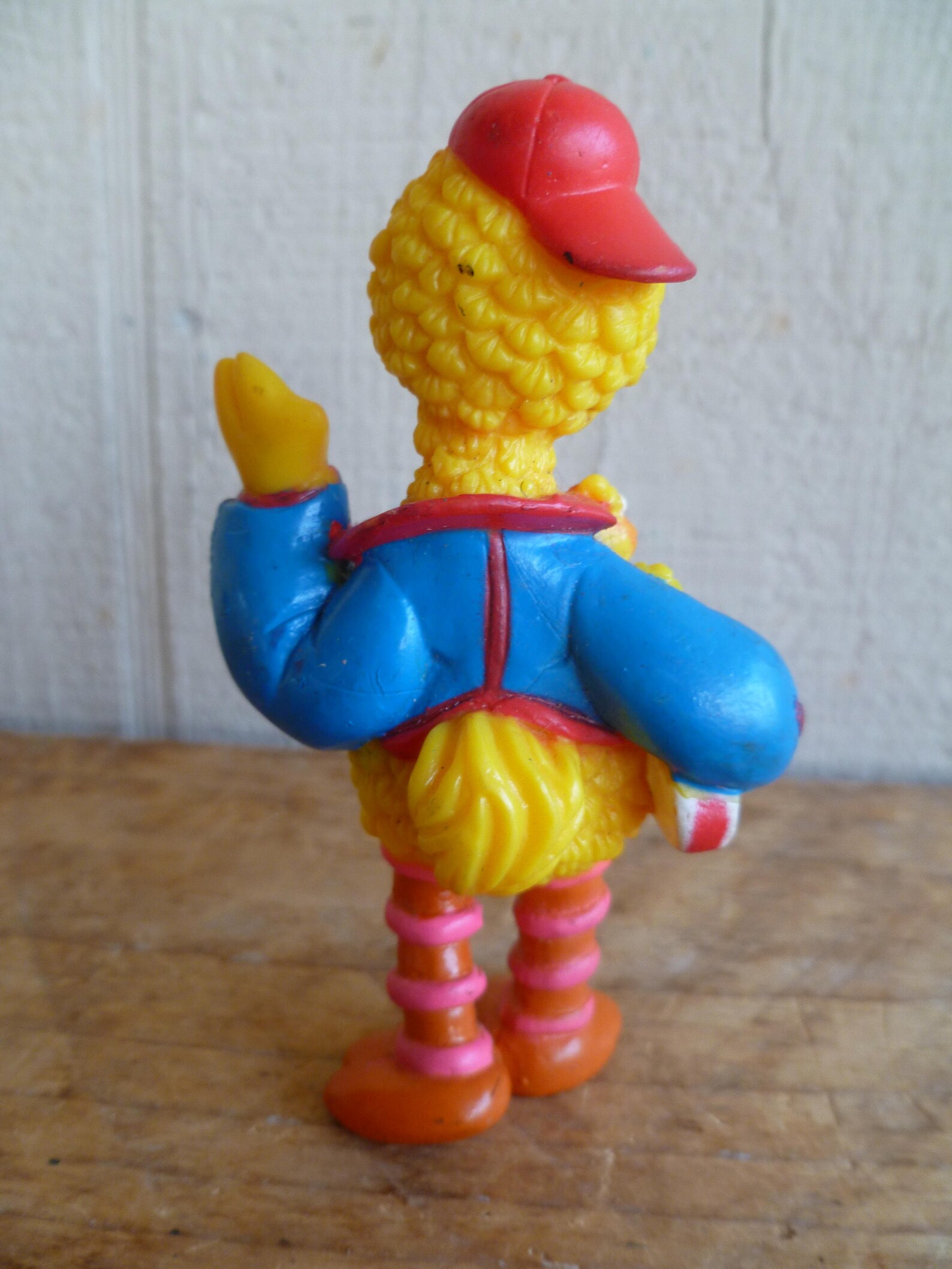Sesame Street Big Bird Figure With Bird Cake Topper Etsy