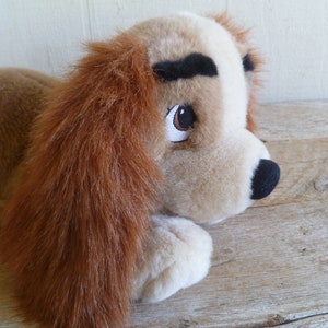 Disney Lady and the Tramp &quot;Lady&quot; Plush Dog 14&quot; Long Stuffed Animal Toy