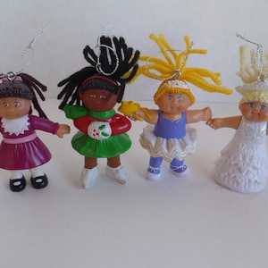 Cabbage Patch Christmas Ornaments Set of 4