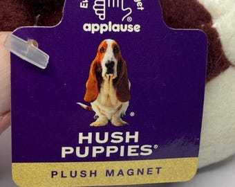 ハッシュパピー ぬいぐるみ バセットハウンド 犬 マグネット耳