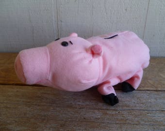 Disney Toy Story Plush Pig Hamlet Puppet Doll 8.5" Long Stuffed Animal Toy Burger King