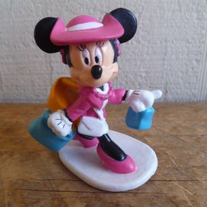 Disney Minnie Mouse Plastic Figurine Cake Topper 2.5&quot; Tall Applause