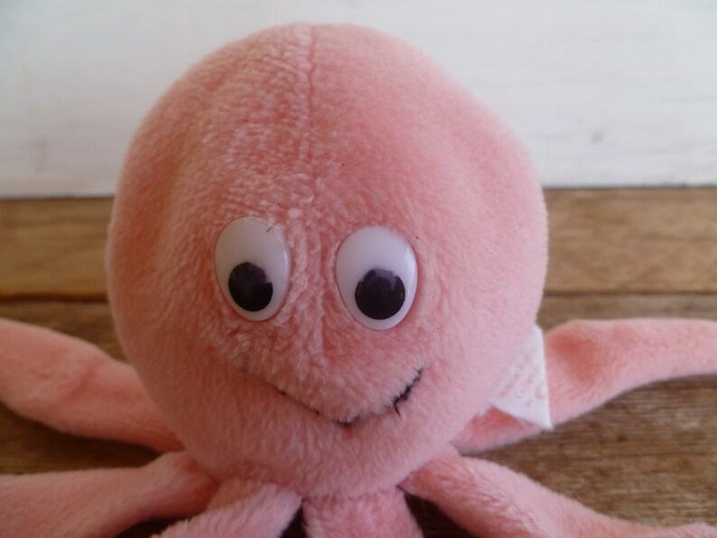 TY Beanie Babies Plush Octopus Inky 1993 | Etsy