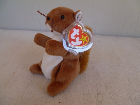 ty beanie baby squirrel