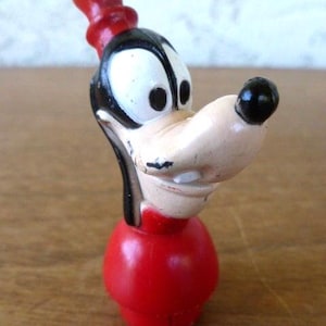 Disney Goofy Figurine PVC Little People Cake Topper 2.75&quot; Tall