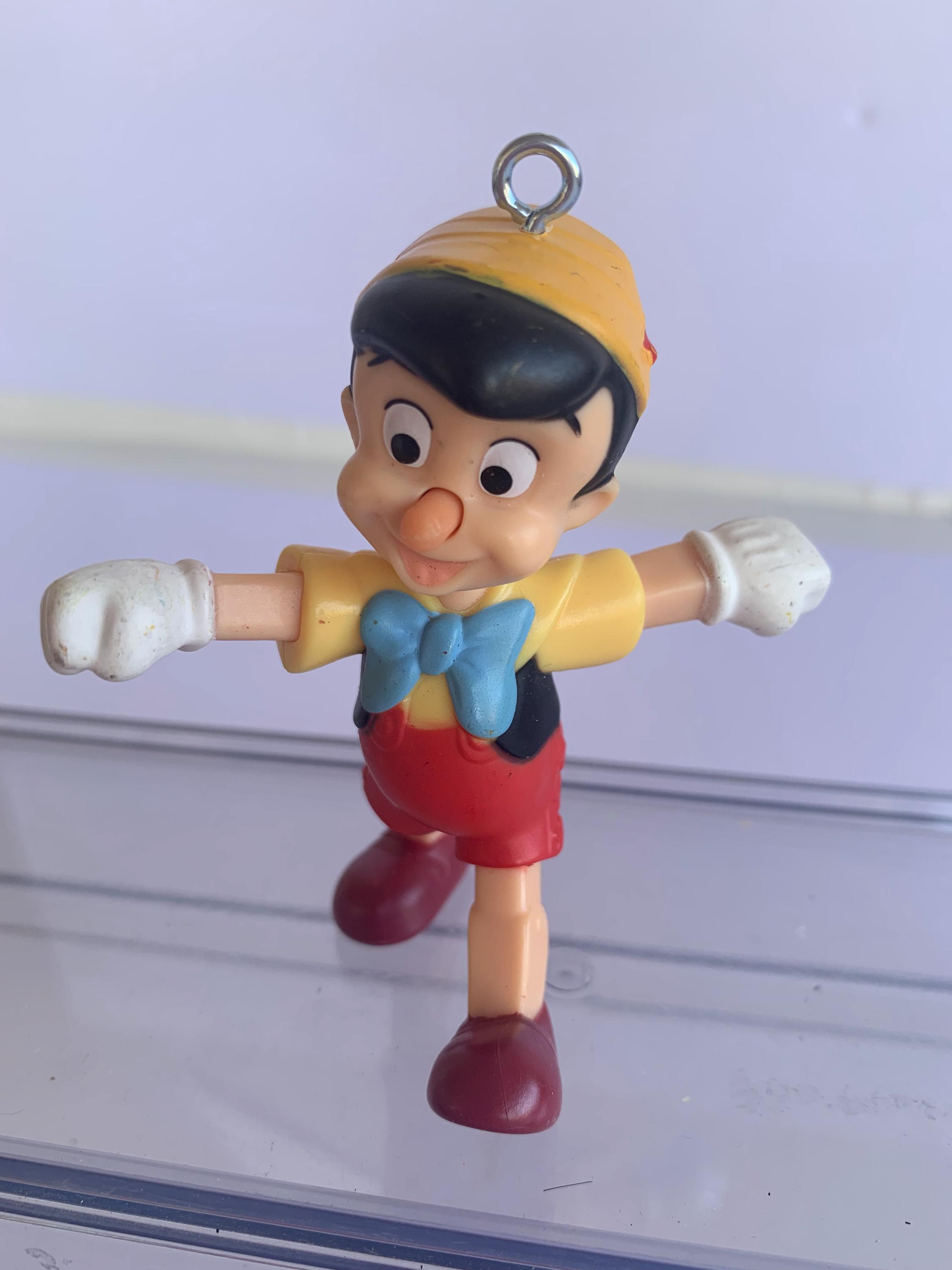 ディズニー ピノキオ クリスマスオーナメント フィギュア 高さ3.25